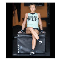 Caffeine & Kilos Womens Muscle Tank - Mint