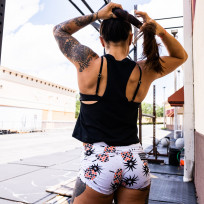 ROKFIT SWEET & SPIKY BOOTY SHORTS