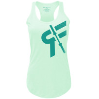 RokFit Womens Logo Tank - Green