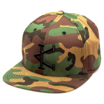 CAFFEINE & KILOS Camo Snap Back
