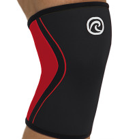 Rehband Knee Sleeve RX 3MM BLACK/RED FRONING