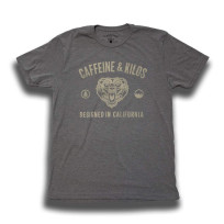 CAFFEINE & KILOS ADVENTURE CALI T SHIRT 