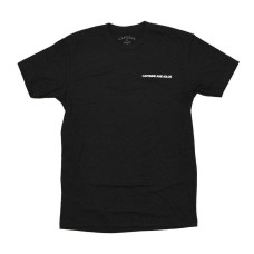 CAFFEINE & KILOS Black sender logo t shirt