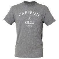 CAFFEINE & KILOS Grey T-Shirt
