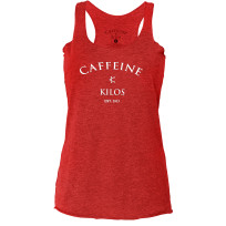Caffeine & Kilos Women's Red Lady Toro Tank