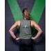 INVICTUS BATTLE TESTED MUSCLE TANK - WOMENS - ARMY GREEN