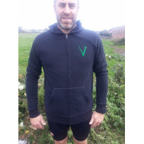 INVICTUS FULL ZIP HOODY BLACK