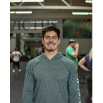 INVICTUS HEATHERED GREEN MOCK TWIST RAGLAN HOODIE