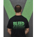 INVICTUS NIKE DRI-FIT BLEED GREEN T-SHIRT - BLACK