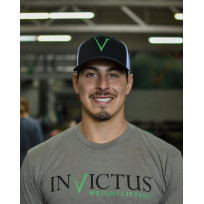 INVICTUS SNAPBACK HAT BLACK FRONT/WHITE BACK