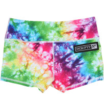 ROKFIT DAZED AND DYED BOOTY SHORTS