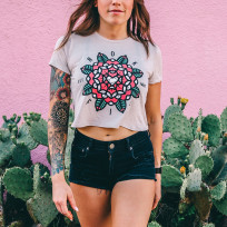 ROKFIT MANDALA CROP TOP 