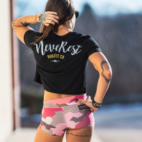 ROKFIT 'NeveRest' Crop T-Shirt