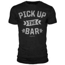 RokFit pick up the bar black t shirt